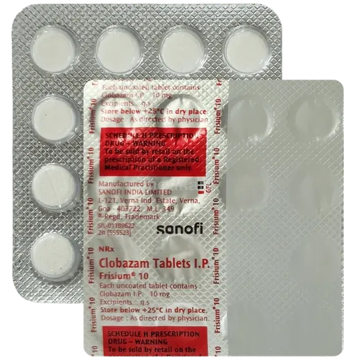 frisium 10mg tablet 15's